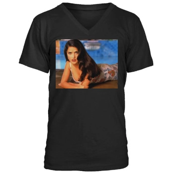 Salma Hayek Men's V-Neck T-Shirt