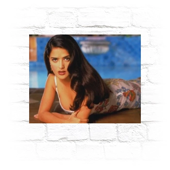 Salma Hayek Metal Wall Art