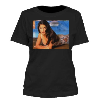 Salma Hayek Women's Cut T-Shirt