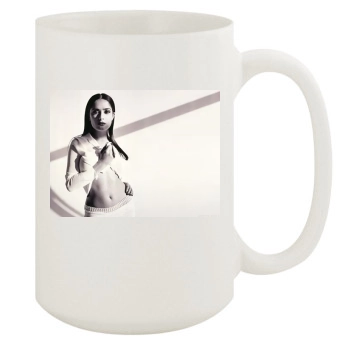 Salma Hayek 15oz White Mug