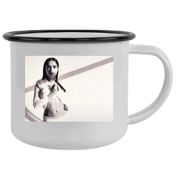 Salma Hayek Camping Mug