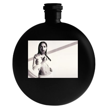 Salma Hayek Round Flask