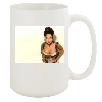 Salma Hayek 15oz White Mug