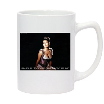 Salma Hayek 14oz White Statesman Mug