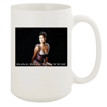 Salma Hayek 15oz White Mug