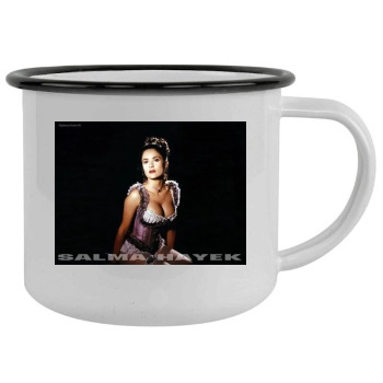 Salma Hayek Camping Mug