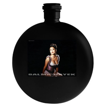 Salma Hayek Round Flask