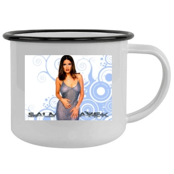 Salma Hayek Camping Mug