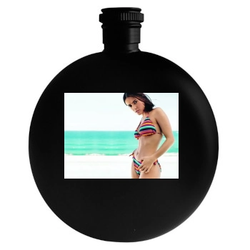 Salma Hayek Round Flask