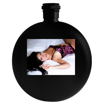 Salma Hayek Round Flask