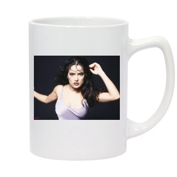 Salma Hayek 14oz White Statesman Mug