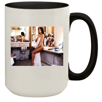 Salma Hayek 15oz Colored Inner & Handle Mug