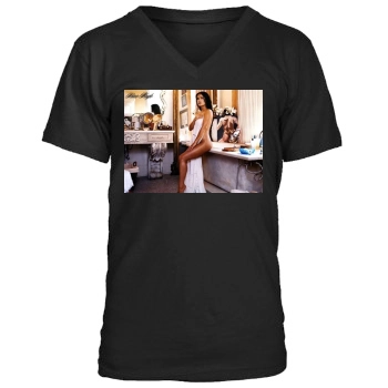 Salma Hayek Men's V-Neck T-Shirt