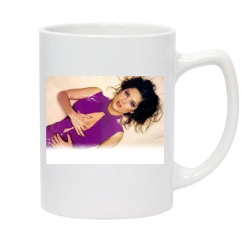 Salma Hayek 14oz White Statesman Mug