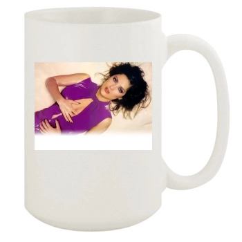 Salma Hayek 15oz White Mug