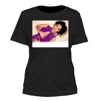 Salma Hayek Women's Cut T-Shirt