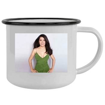 Salma Hayek Camping Mug