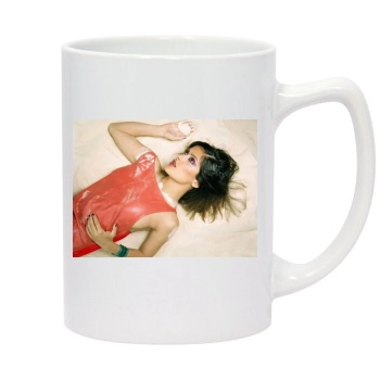 Salma Hayek 14oz White Statesman Mug