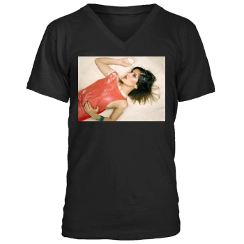 Salma Hayek Men's V-Neck T-Shirt