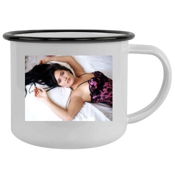 Salma Hayek Camping Mug