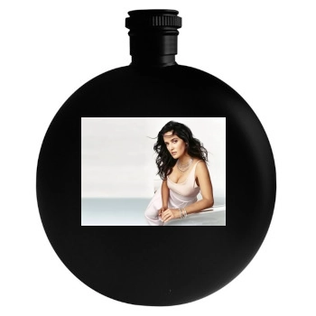 Salma Hayek Round Flask