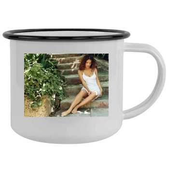 Salma Hayek Camping Mug