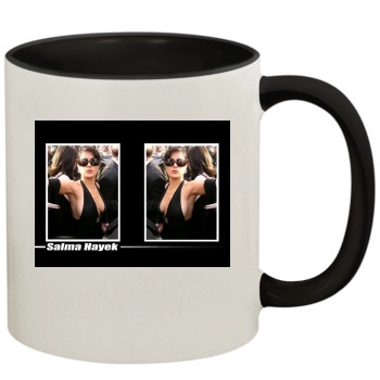 Salma Hayek 11oz Colored Inner & Handle Mug