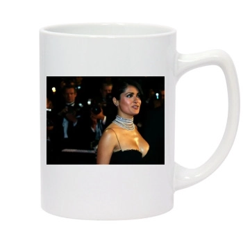 Salma Hayek 14oz White Statesman Mug