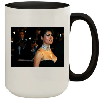 Salma Hayek 15oz Colored Inner & Handle Mug