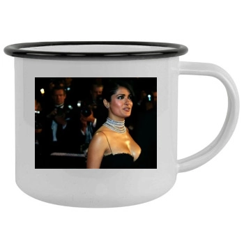 Salma Hayek Camping Mug