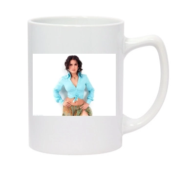 Salma Hayek 14oz White Statesman Mug