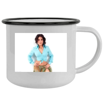 Salma Hayek Camping Mug