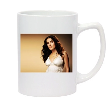 Salma Hayek 14oz White Statesman Mug