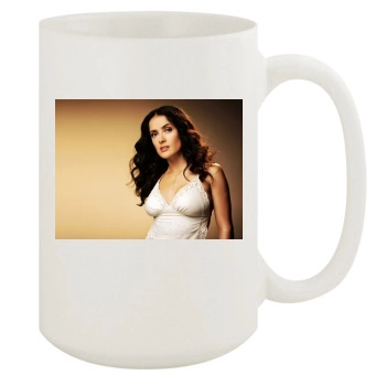 Salma Hayek 15oz White Mug