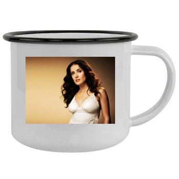 Salma Hayek Camping Mug