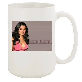 Salma Hayek 15oz White Mug