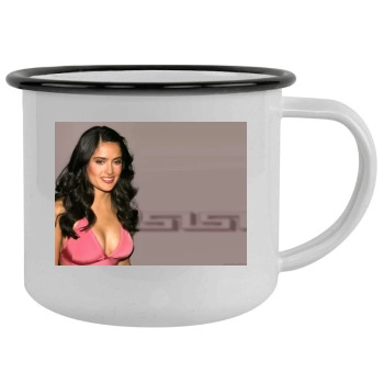 Salma Hayek Camping Mug