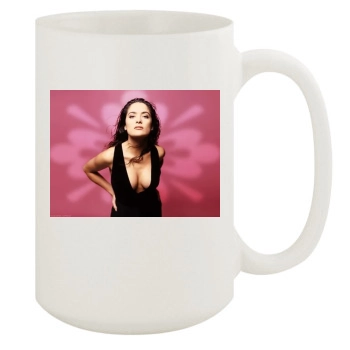 Salma Hayek 15oz White Mug