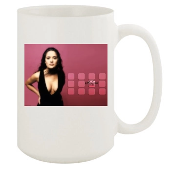 Salma Hayek 15oz White Mug