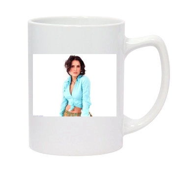 Salma Hayek 14oz White Statesman Mug