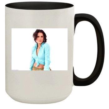 Salma Hayek 15oz Colored Inner & Handle Mug