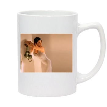 Salma Hayek 14oz White Statesman Mug