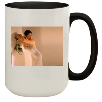 Salma Hayek 15oz Colored Inner & Handle Mug