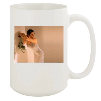 Salma Hayek 15oz White Mug