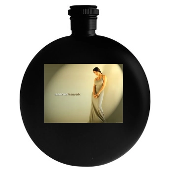 Salma Hayek Round Flask