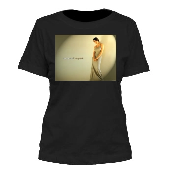 Salma Hayek Women's Cut T-Shirt