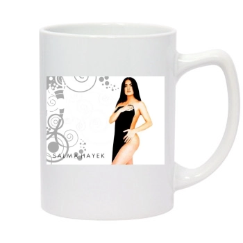 Salma Hayek 14oz White Statesman Mug