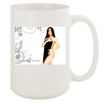 Salma Hayek 15oz White Mug