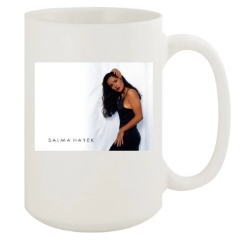 Salma Hayek 15oz White Mug