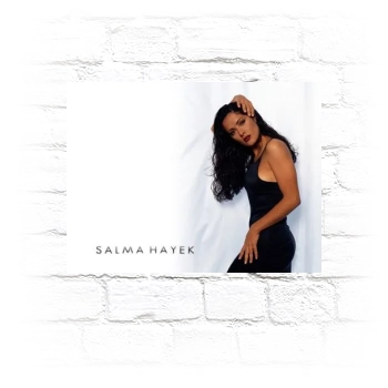 Salma Hayek Metal Wall Art